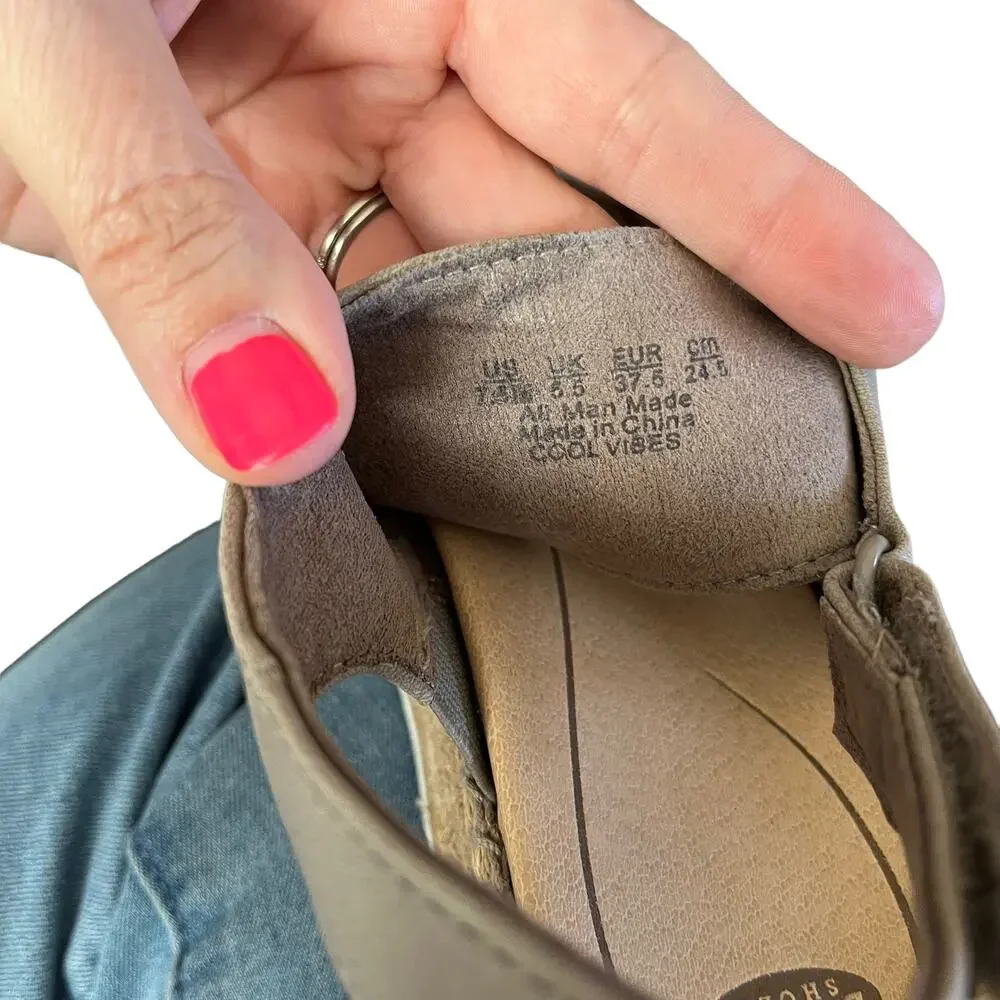 Dr. Scholl's Women's Cool Vibes Espadrille Wedge Sandals Size 7.5